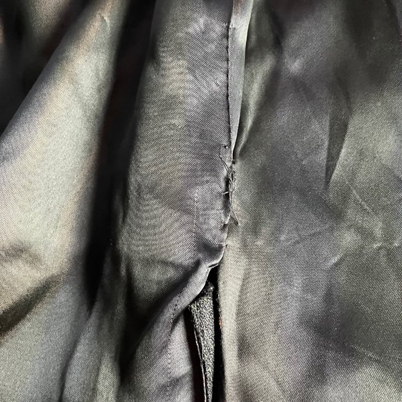 1960s Men's Black & Blue Topcoat - Picture 13 of 15